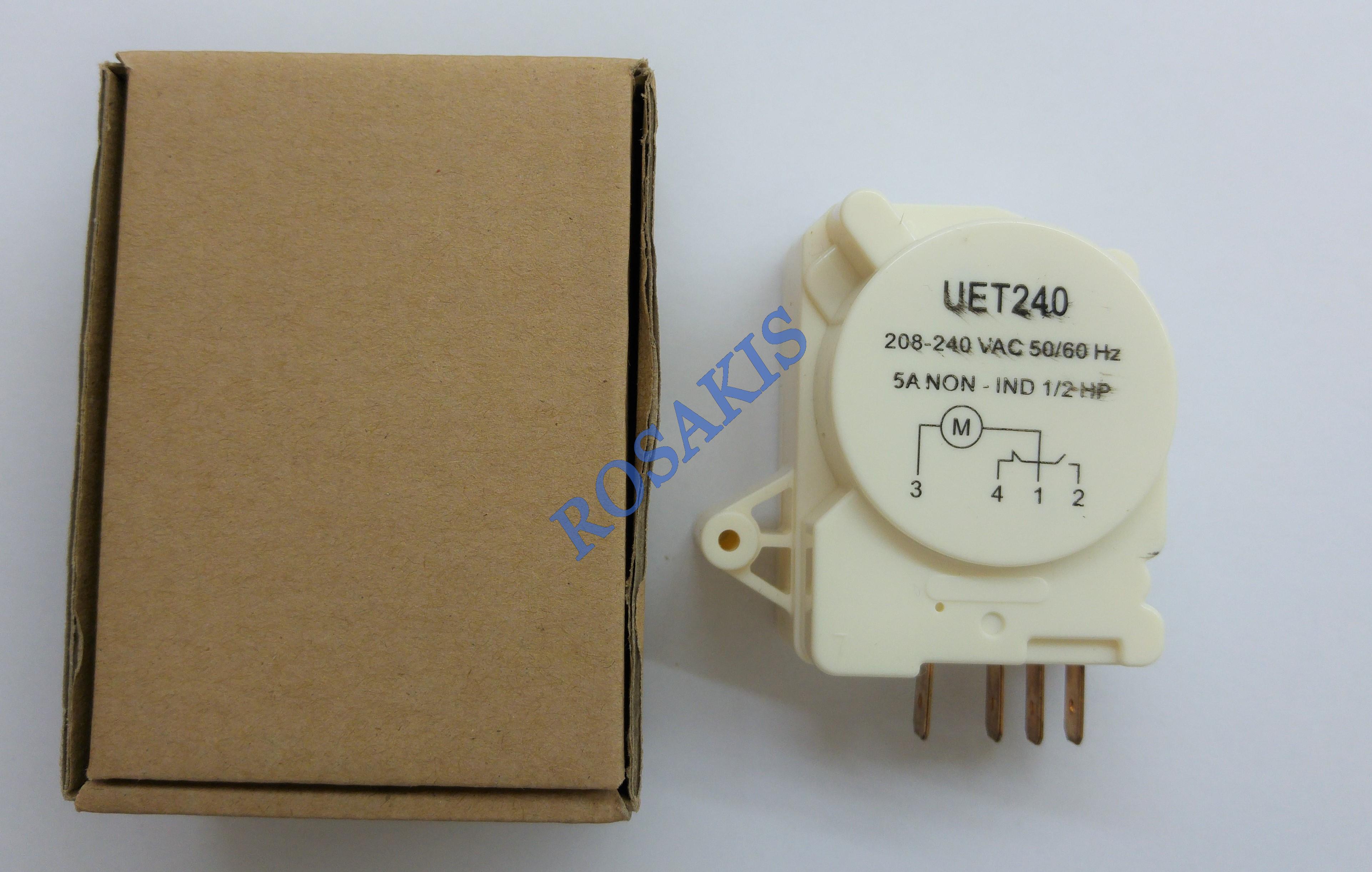 ELECTRONIC DE-FROST TIMER 230V SUPCO SIMPLE 8H/20MIN