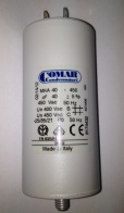 CAPACITOR GENERAL USE 40mF DOUBLE FASTON COMAR