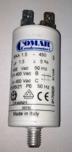 CAPACITOR GENERAL USE 1,5mF DOUBLE FASTON COMAR