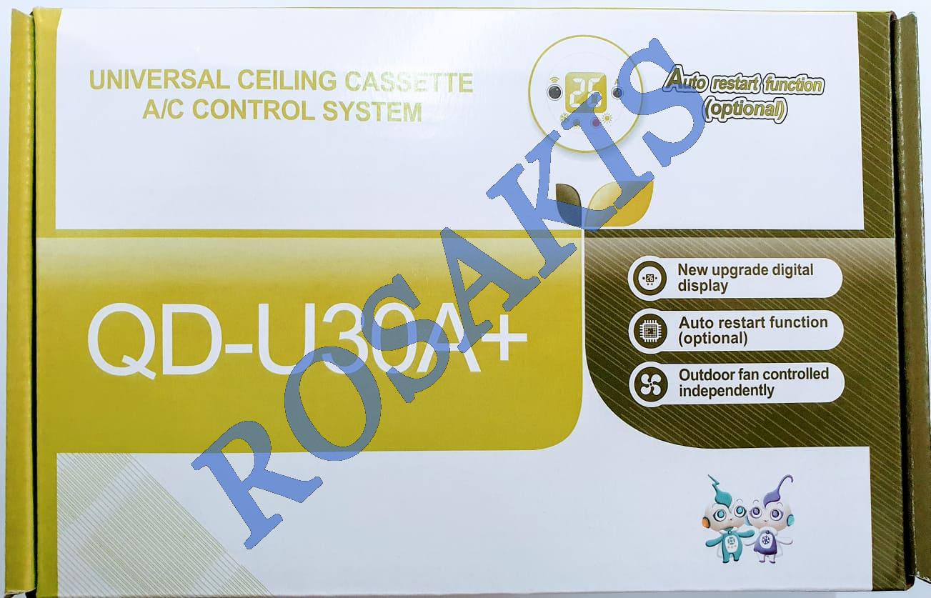 REMOTE CONTROL SYSTEM UNIVERSAL FOR CEILING CASSETE QD-U30A+(Ε)