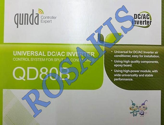 UNIVERSAL DC/AC COMPRESSOR INVERTER FOR SPLIT COND.QD80Β