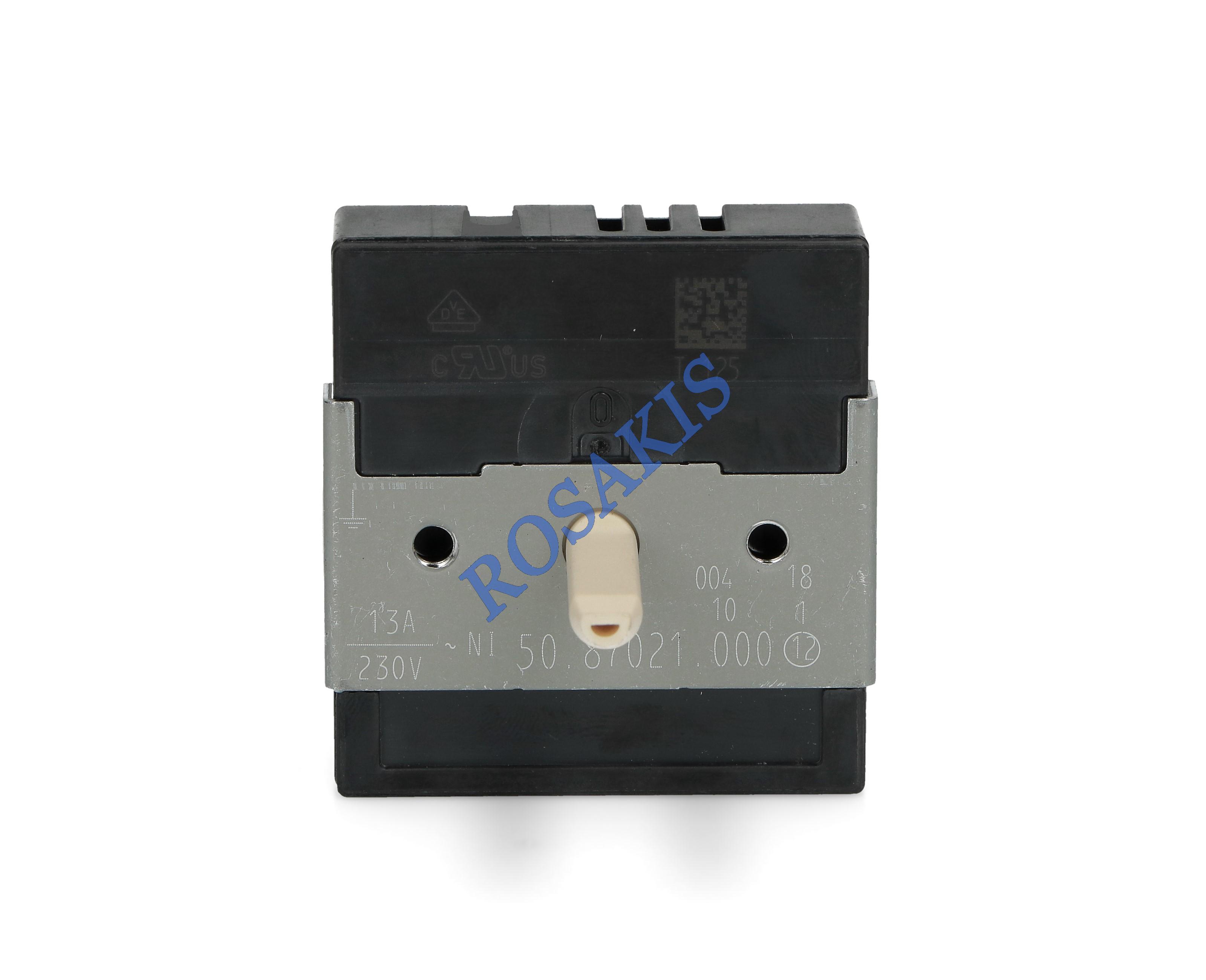 COOKER SWITCHES FOR HOT PLATES GENERAL PILOT ΒLACK 5087021000