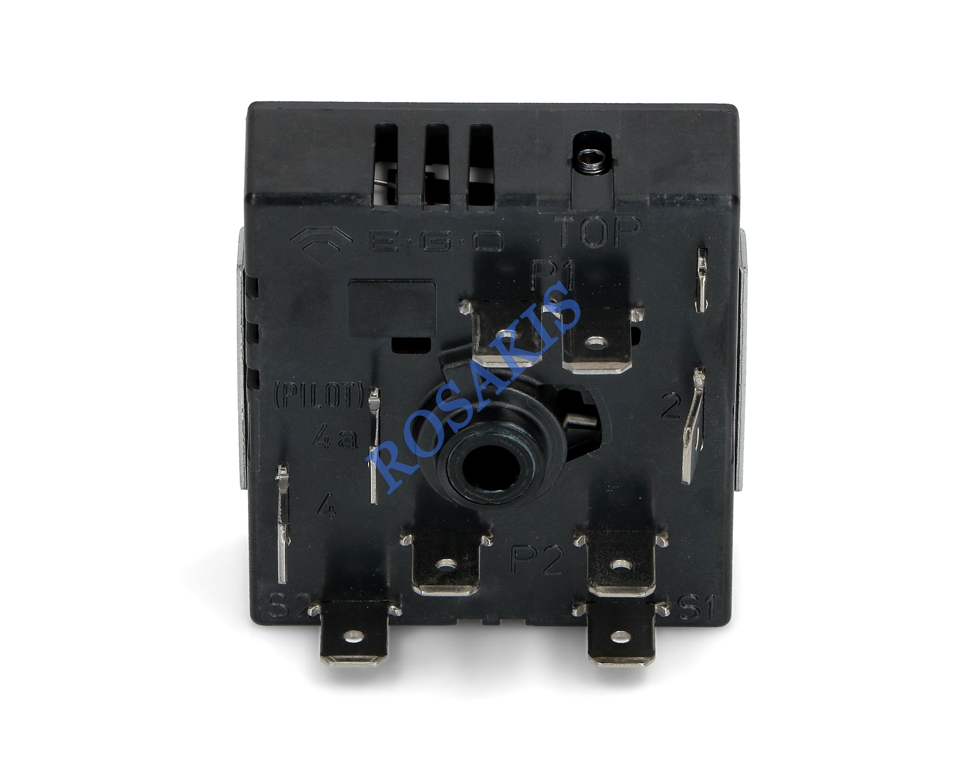 COOKER SWITCHES FOR HOT PLATES GENERAL 4A BLACK 5085021000