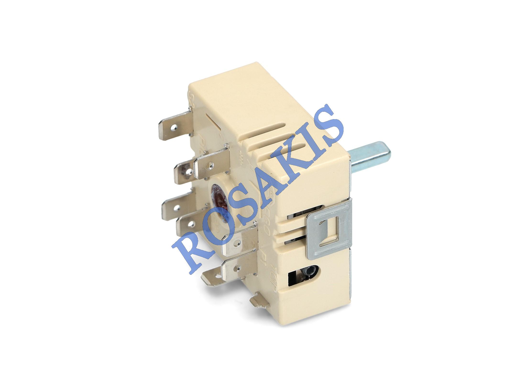 COOKER SWITCHES FOR HOT PLATES GENERAL PILOT WHITE