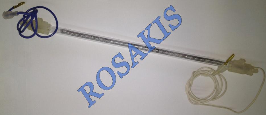 DEFROS.RESIS.GLASS TUBE DAEWOO-GENERAL ELECTRIC 33.5cm 13 1/5 IN